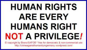 Human Rights Arial http frame